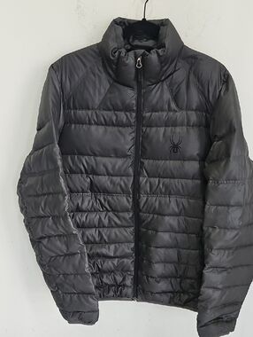 Spyder Down Light Puffer Jacket Size 52  Grey